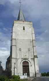 L'église Saint Omer ( la tour du clocher) 